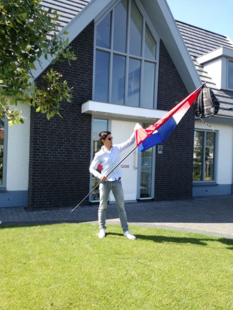 Randy geslaagd!
